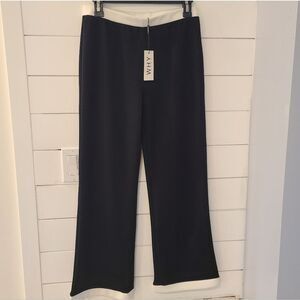NWT WHY Black Wide-Leg Pants